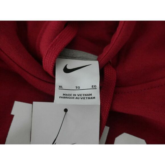 Nike Men's Iowa State Cyclones Cardinal Ames 515 Area Code Hooded Sweatshirt Red - Picture 9 of 10